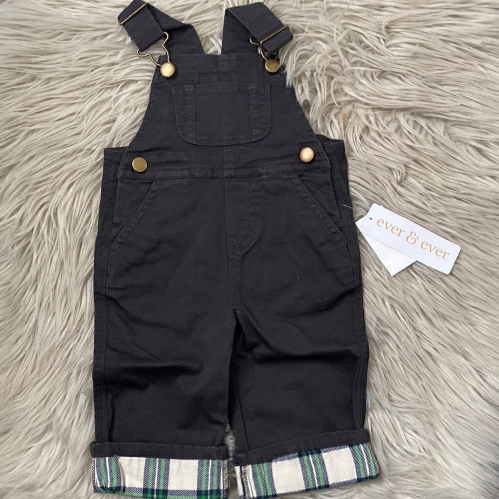 Black overalls 